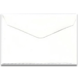 Pack of 25, Seating Card Envelope-Bright White Wove