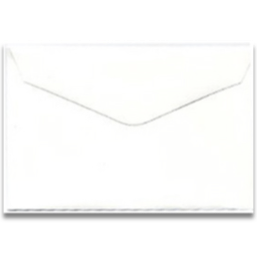 Pack of 25, Seating Card Envelope-Bright White Wove